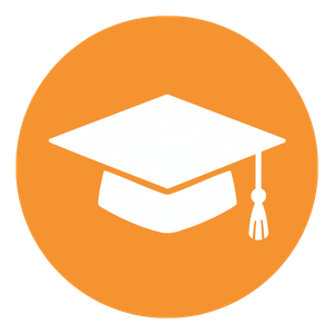 Assoc._Interns Graduation cap representing education, training, and early legal career opportunities