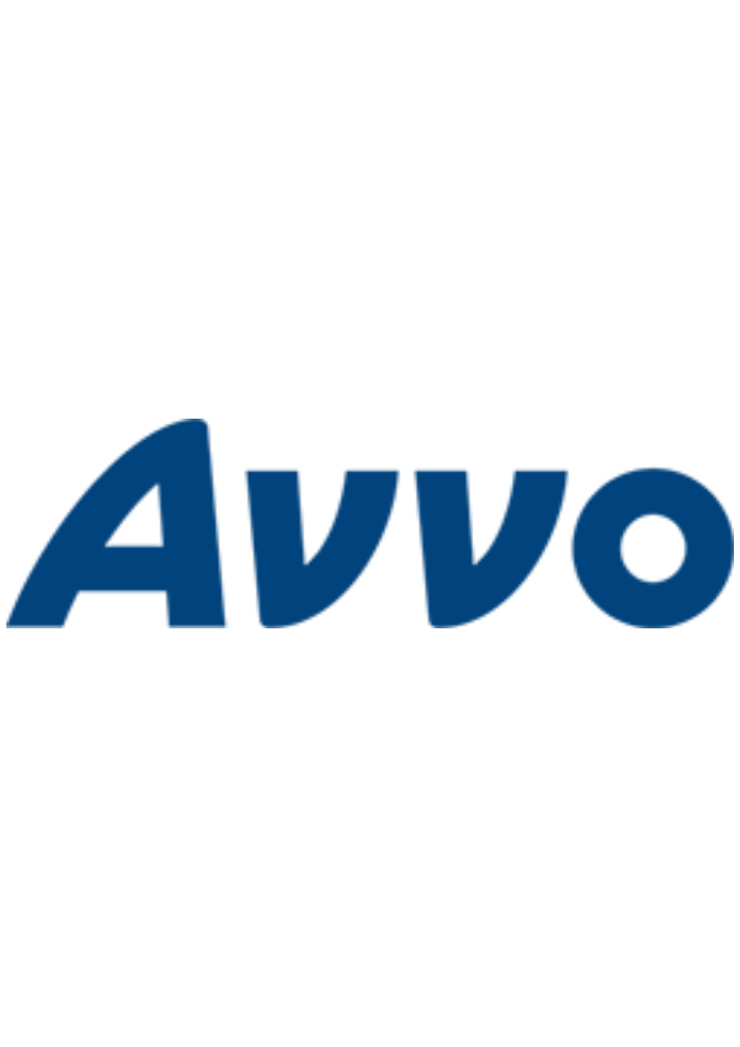 Avvo Logo in dark blue