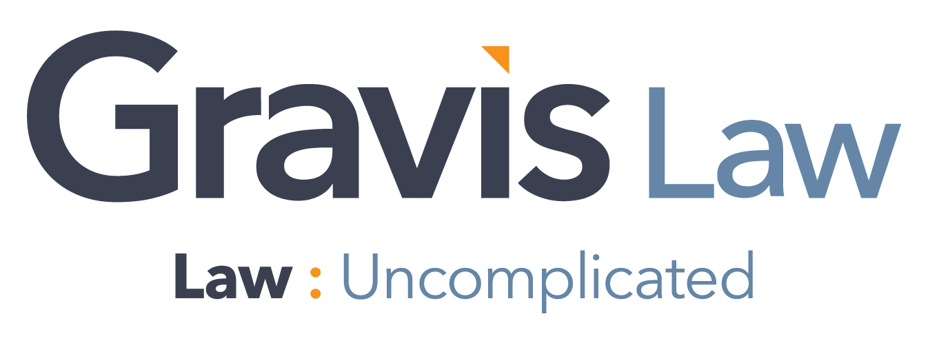 Gravis Law_Tagline_Full Color_Transparent BG (5) gravis law - law: uncomplicated logo in blue and orange