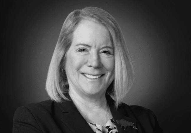 Attorney Charlotte Beatty in Black and White